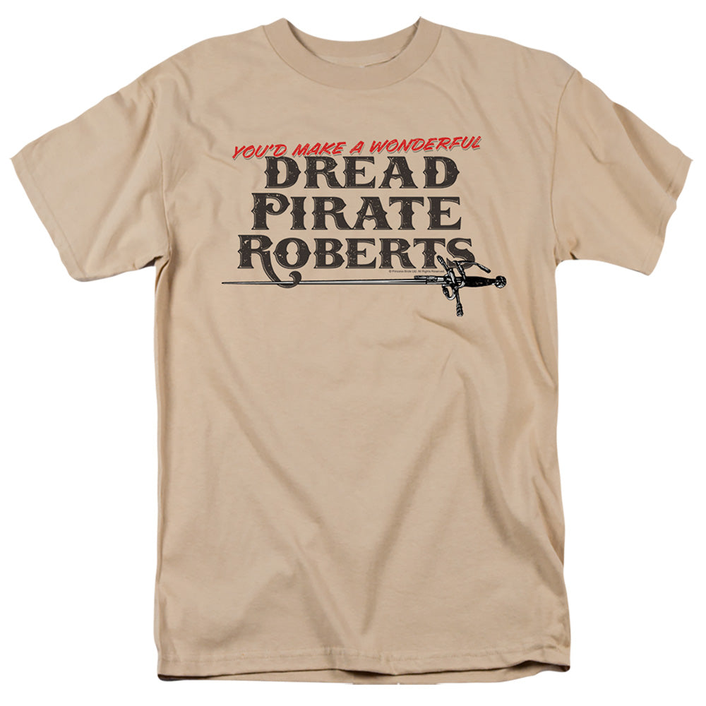 Princess Bride - Wonderful Dread - Short Sleeve Adult 18/1 - Sand T-shirt