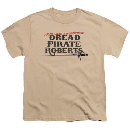 Princess Bride - Wonderful Dread - Short Sleeve Youth 18/1 - Sand T-shirt