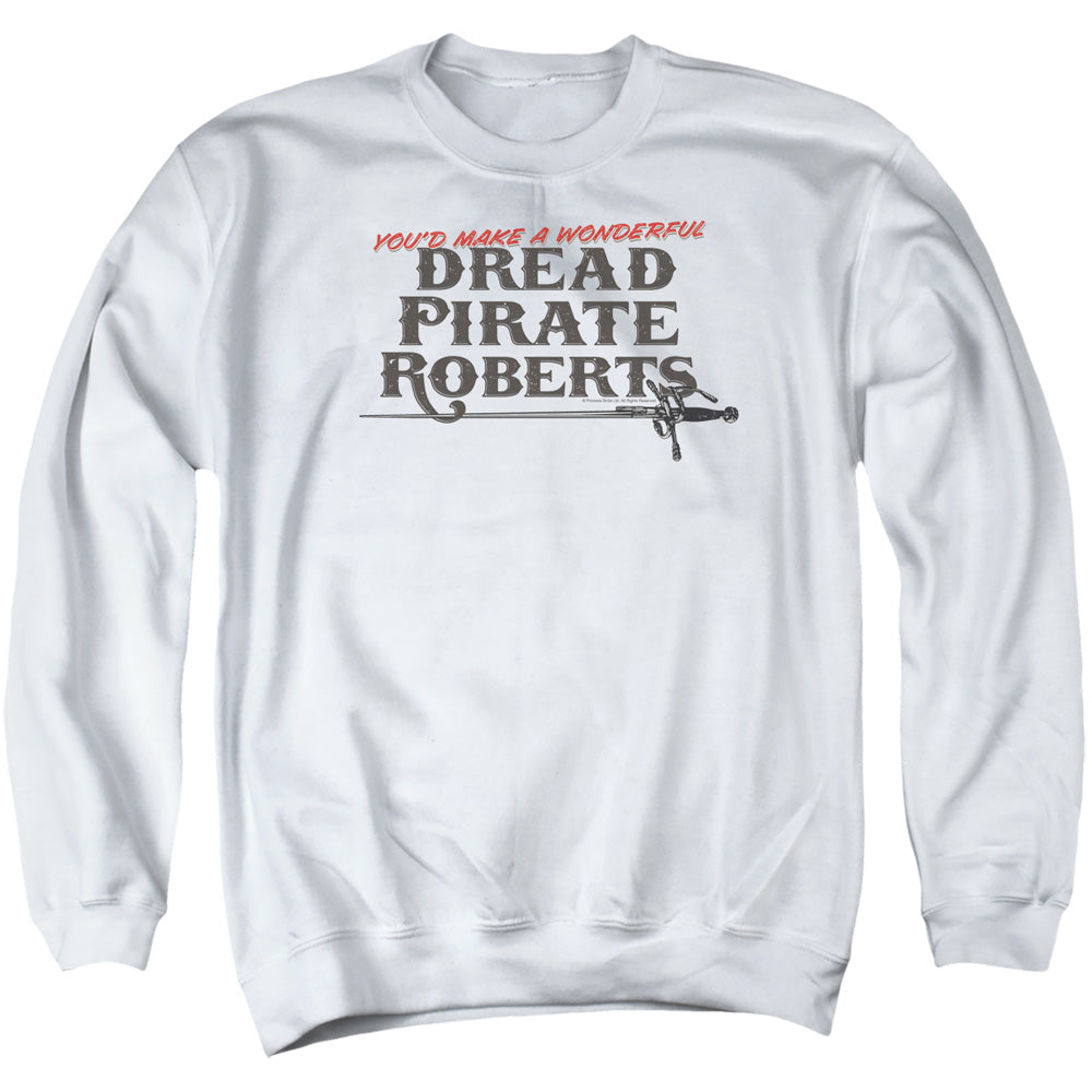 Princess Bride - Wonderful Dread - Adult Crewneck Sweatshirt - White