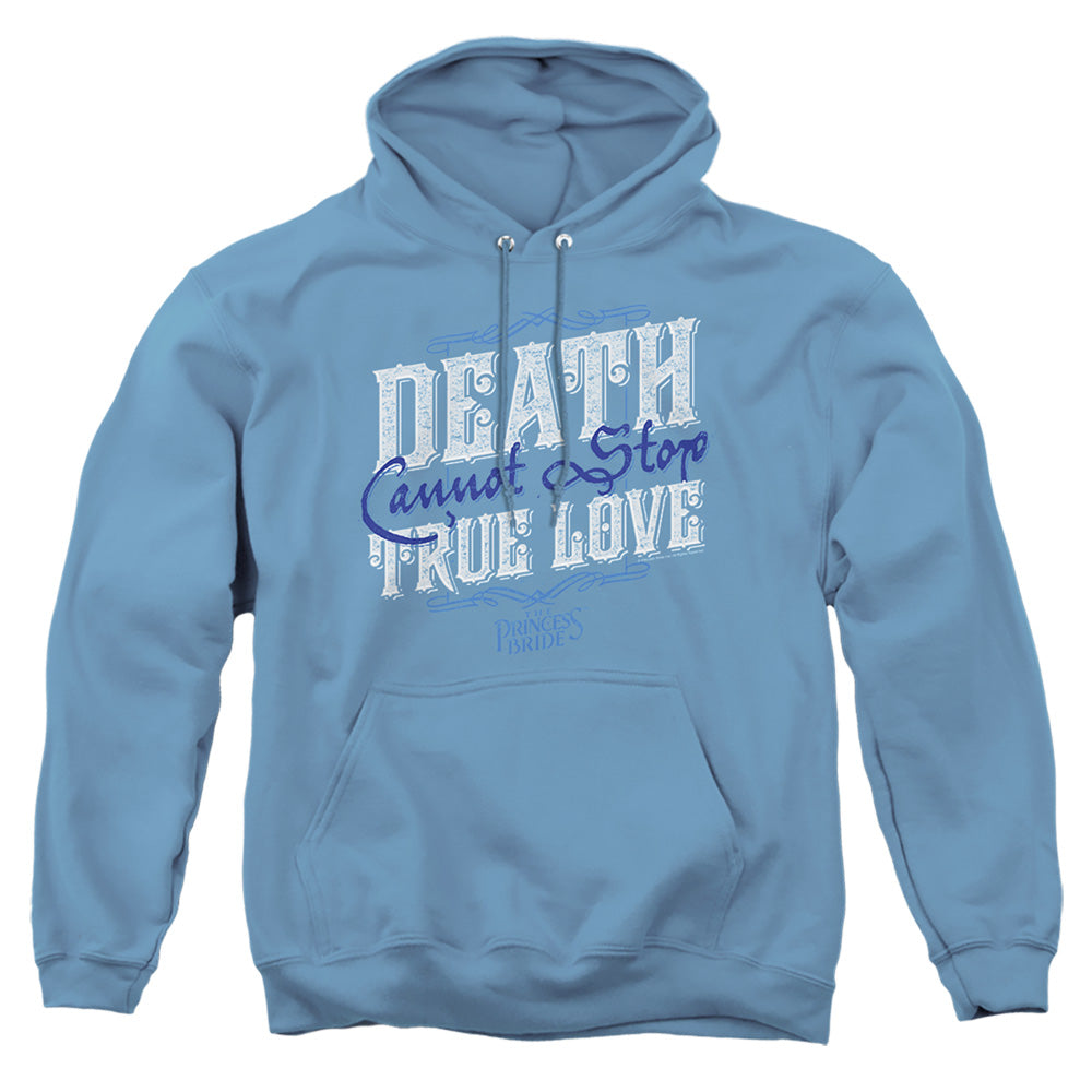 Princess Bride - Love Over Death - Adult Pull-over Hoodie - Carolina Blue