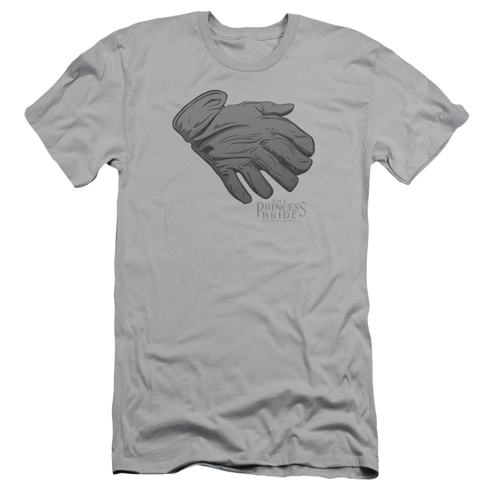 Princess Bride - Six Fingered Glove - Short Sleeve Adult 30/1 - Silver T-shirt