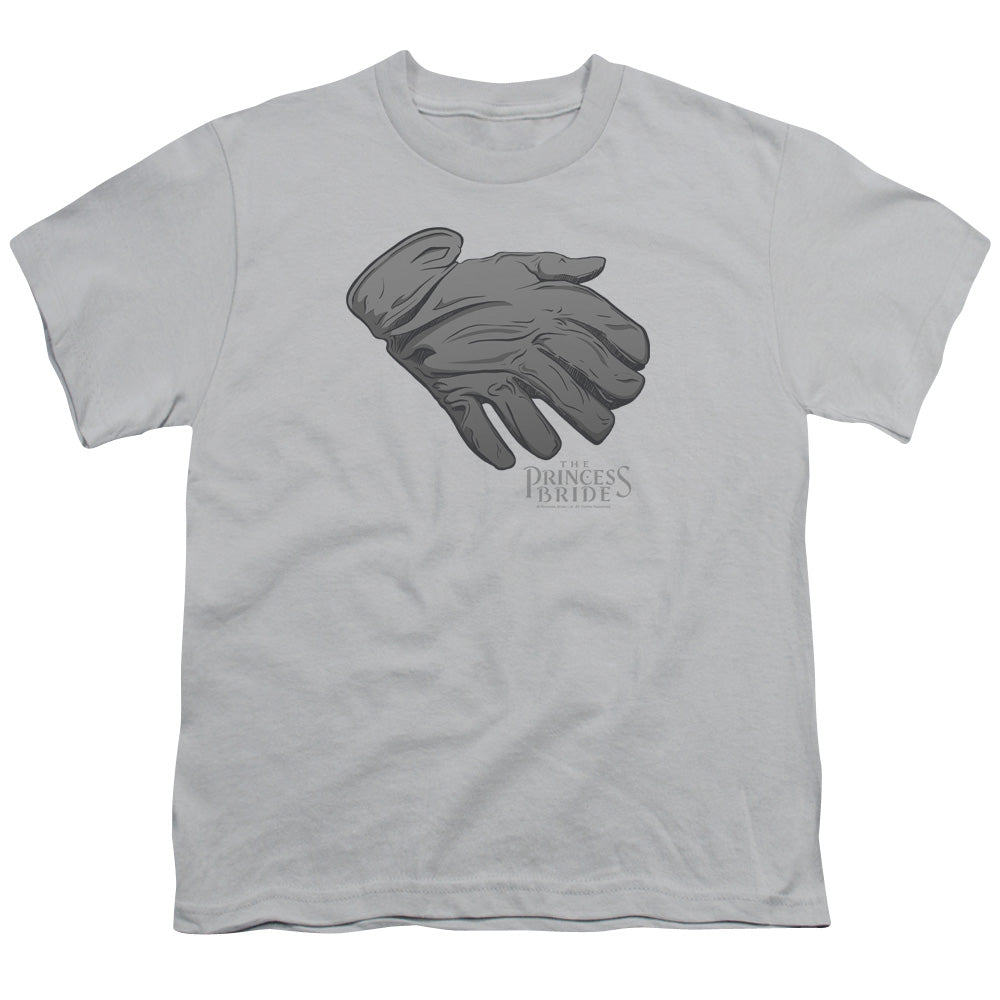 Princess Bride - Six Fingered Glove - Short Sleeve Youth 18/1 - Silver T-shirt