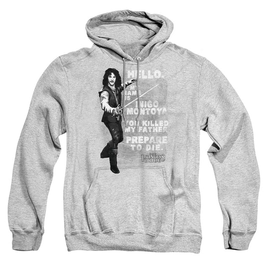 Princess Bride - Hello Again - Adult Pull-over Hoodie - Athletic Heather