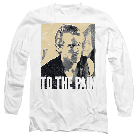 Princess Bride - To The Pain - Long Sleeve Adult 18/1 - White T-shirt
