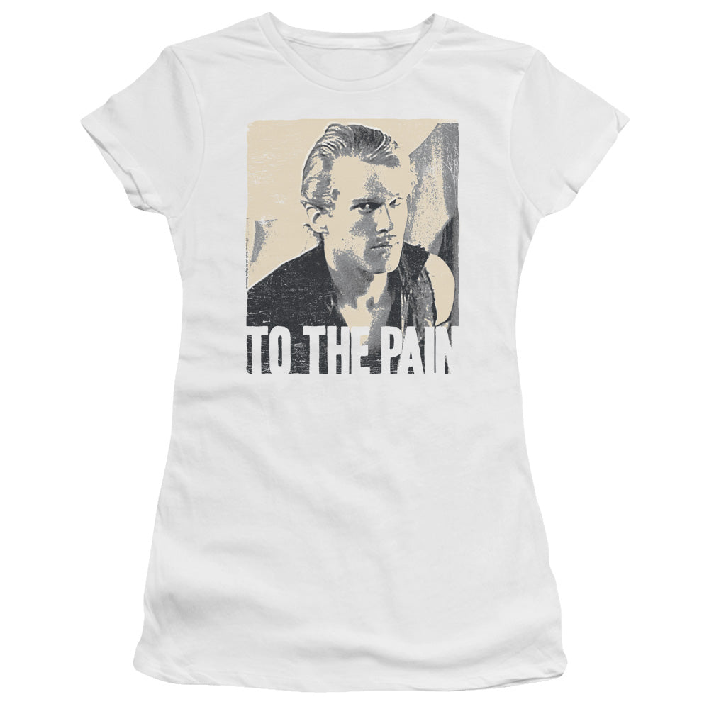 Princess Bride - To The Pain - Short Sleeve Junior Sheer - White T-shirt
