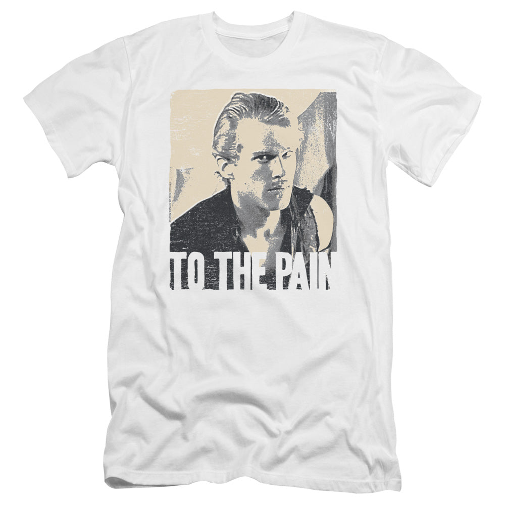 Princess Bride - To The Pain-premuim Canvas Adult Slim Fit 30/1 - White