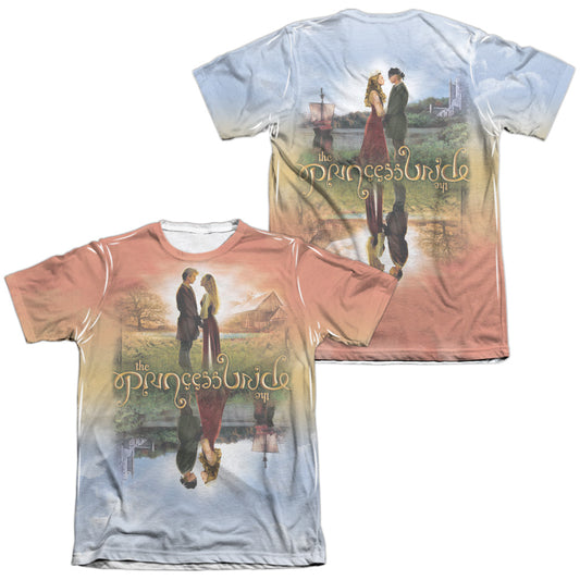 Princess Bride - Poster Sub (Front/back Print) - Adult Poly/cotton Short Sleeve Tee - White T-shirt