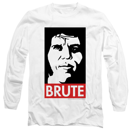 Princess Bride - Brute - Long Sleeve Adult 18/1 - White T-shirt