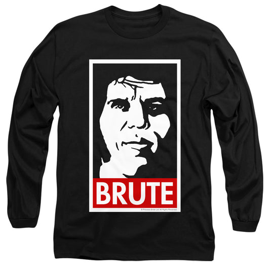 Princess Bride - Brute - Long Sleeve Adult 18/1 - Black T-shirt