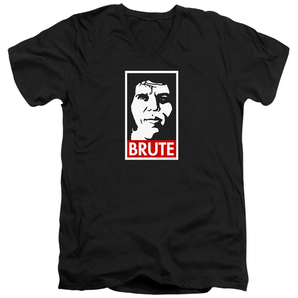Princess Bride - Brute - Short Sleeve Adult V-neck 30/1 - Black T-shirt