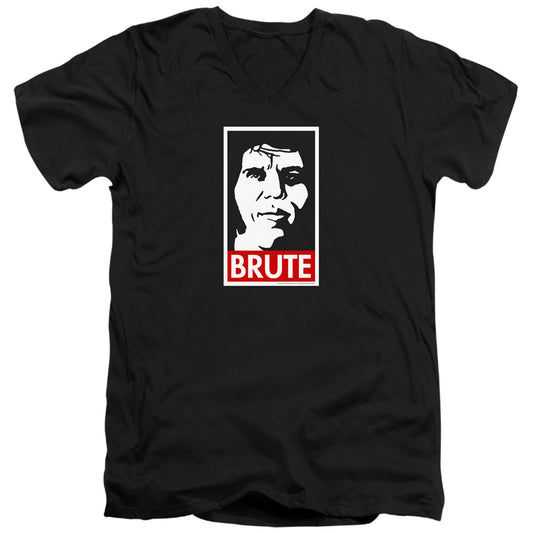 Princess Bride - Brute - Short Sleeve Adult V-neck 30/1 - Black T-shirt