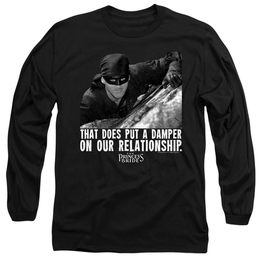 Princess Bride - Damper - Long Sleeve Adult 18/1 - Black T-shirt