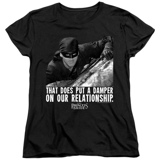 Princess Bride - Damper - Short Sleeve Womens Tee - Black T-shirt