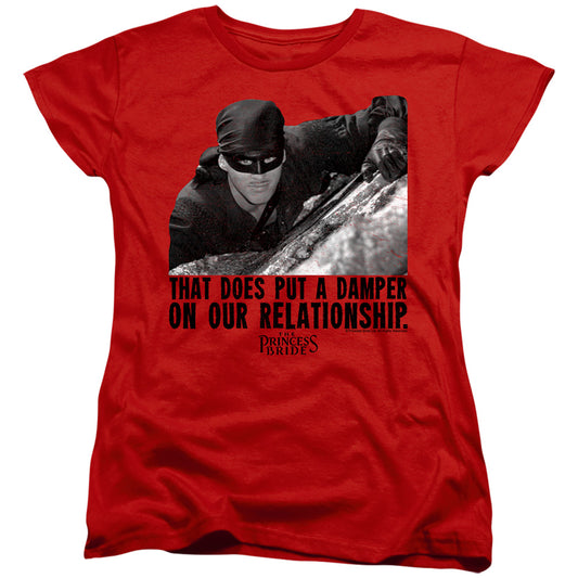 Princess Bride - Damper - Short Sleeve Womens Tee - Red T-shirt
