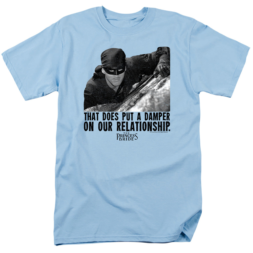 Princess Bride - Damper - Short Sleeve Adult 18/1 - Light Blue T-shirt