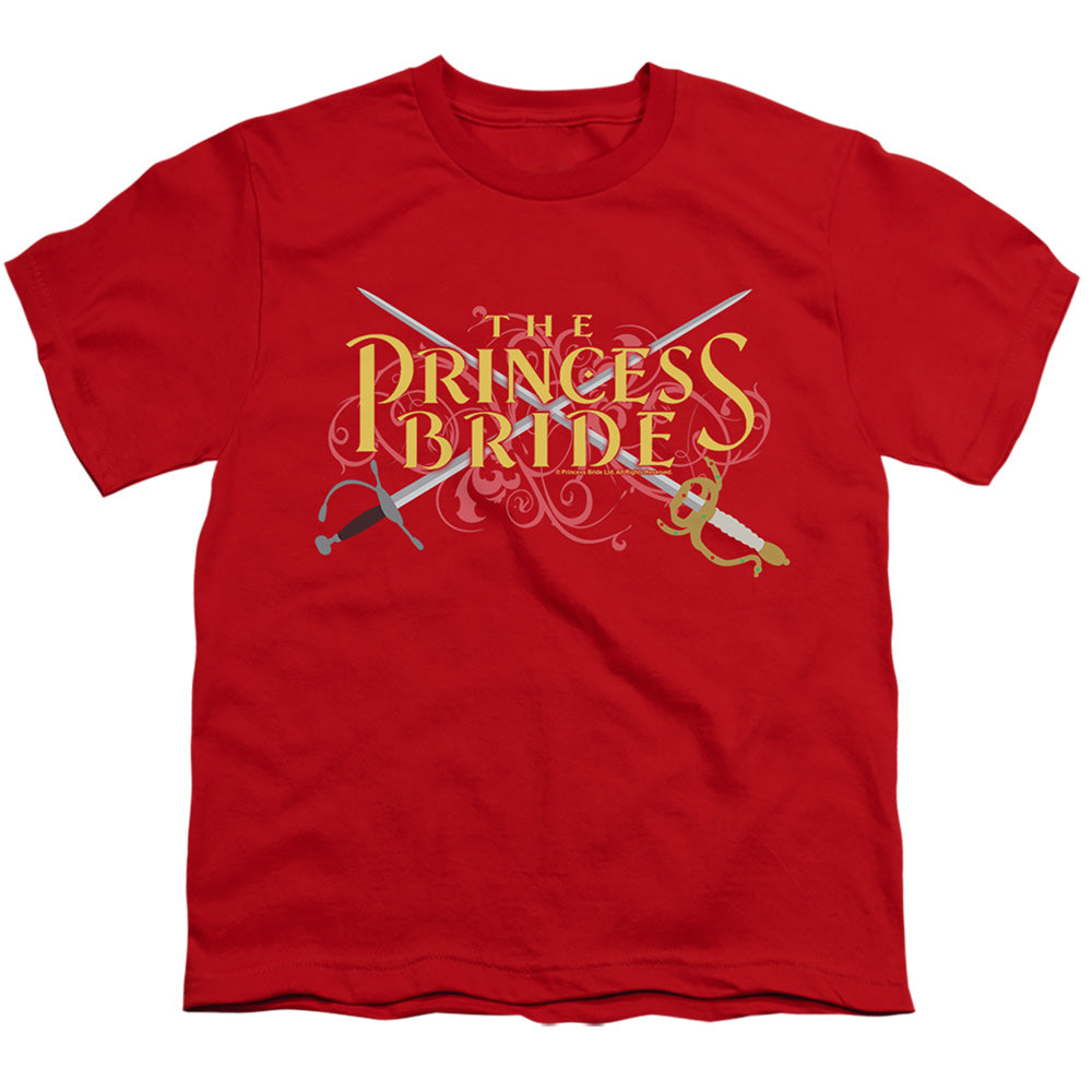 Princess Bride - Swords - Short Sleeve Youth 18/1 - Red T-shirt