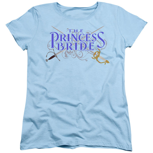 Princess Bride - Swords - Short Sleeve Womens Tee - Light Blue T-shirt
