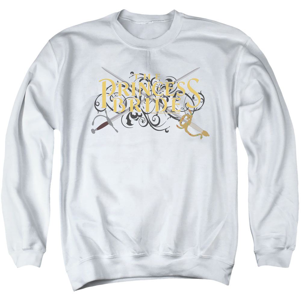 Princess Bride - Swords - Adult Crewneck Sweatshirt - White
