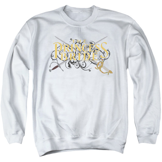 Princess Bride - Swords - Adult Crewneck Sweatshirt - White
