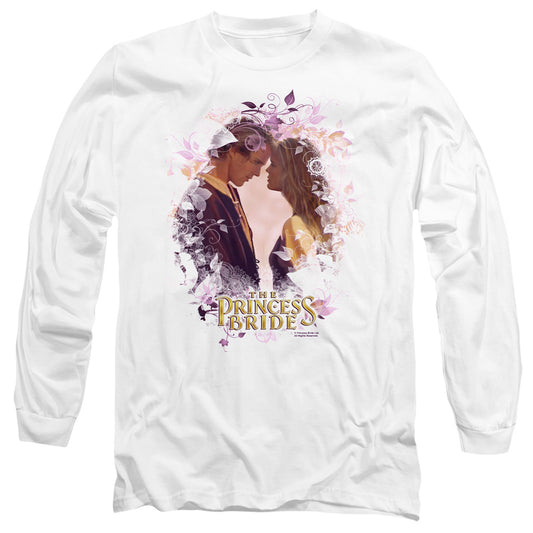 Princess Bride - Young Love - Long Sleeve Adult 18/1 - White T-shirt
