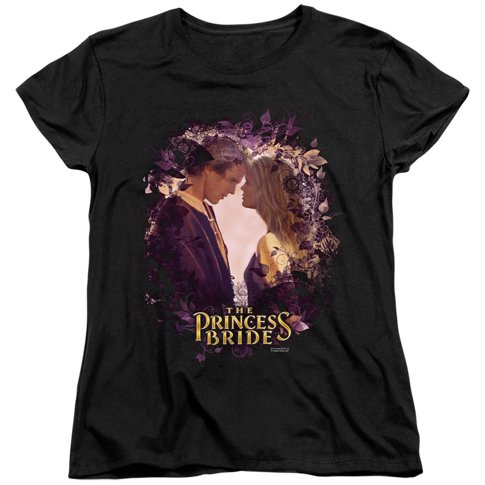 Princess Bride - Young Love - Short Sleeve Womens Tee - Black T-shirt