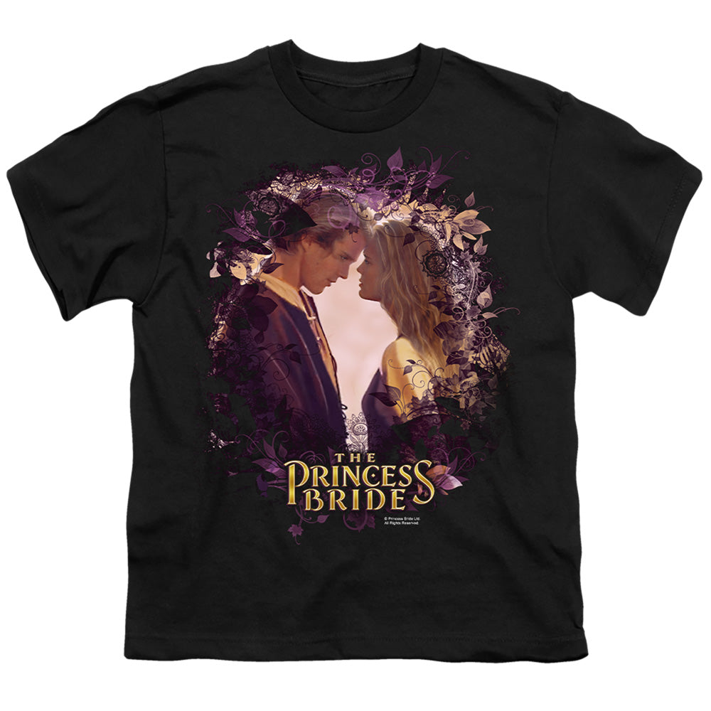 Princess Bride - Young Love - Short Sleeve Youth 18/1 - Black T-shirt
