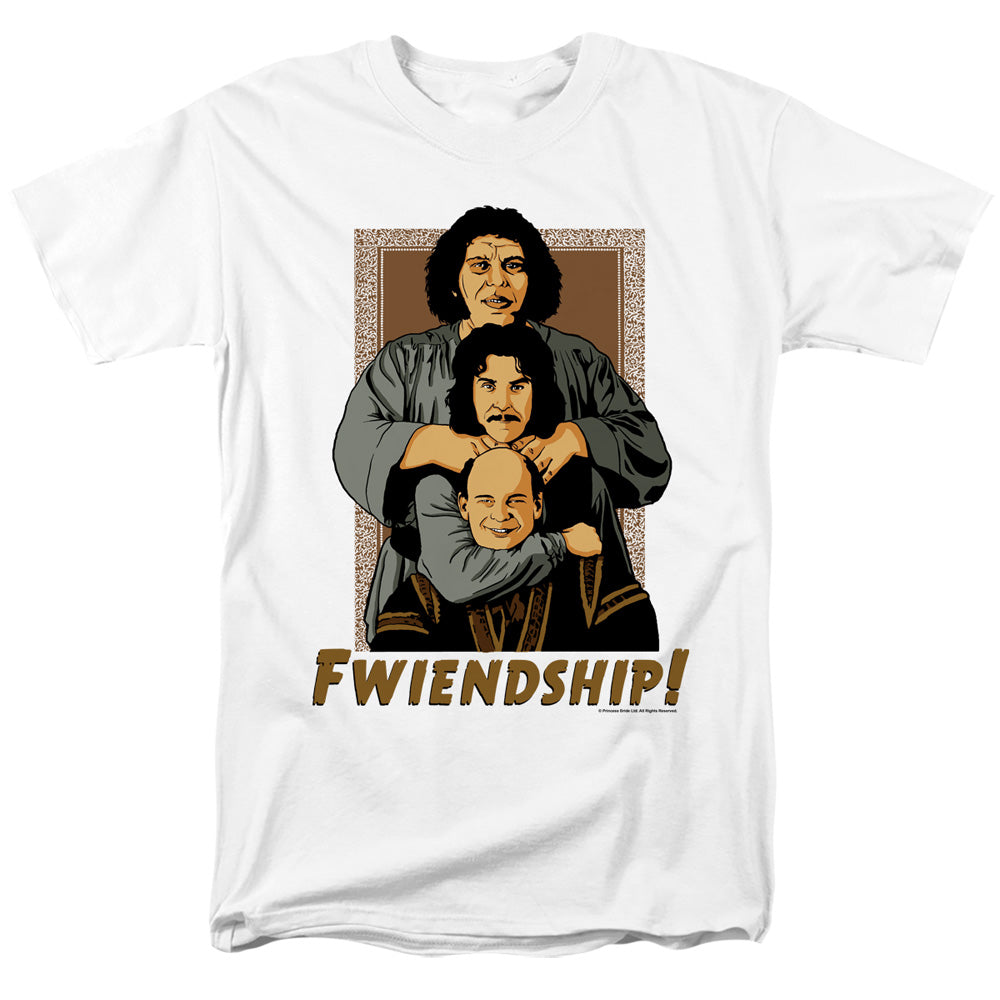 Princess Bride - Fwiendship - Short Sleeve Adult 18/1 - White T-shirt