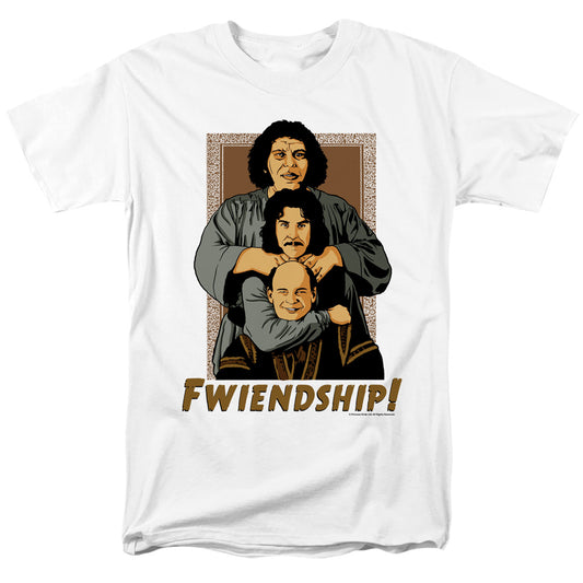 Princess Bride - Fwiendship - Short Sleeve Adult 18/1 - White T-shirt