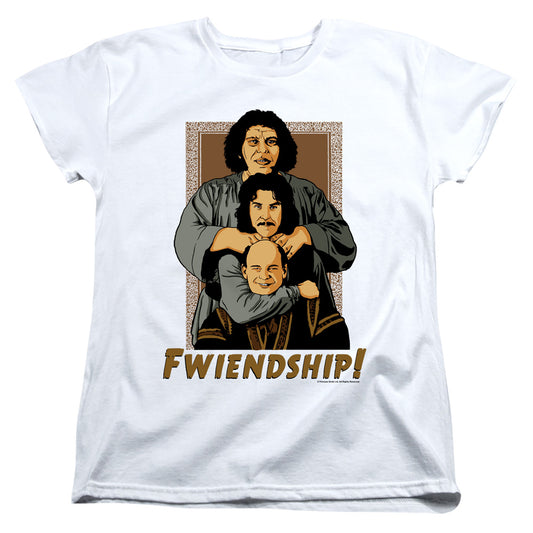 Princess Bride - Fwiendship - Short Sleeve Womens Tee - White T-shirt