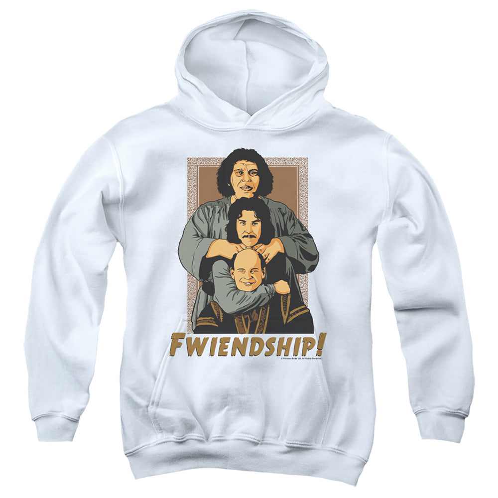 Princess Bride - Fwiendship - Youth Pull-over Hoodie - White