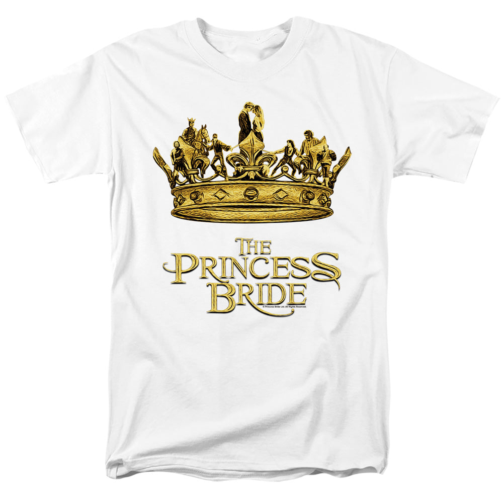 Princess Bride - Crown - Short Sleeve Adult 18/1 - White T-shirt