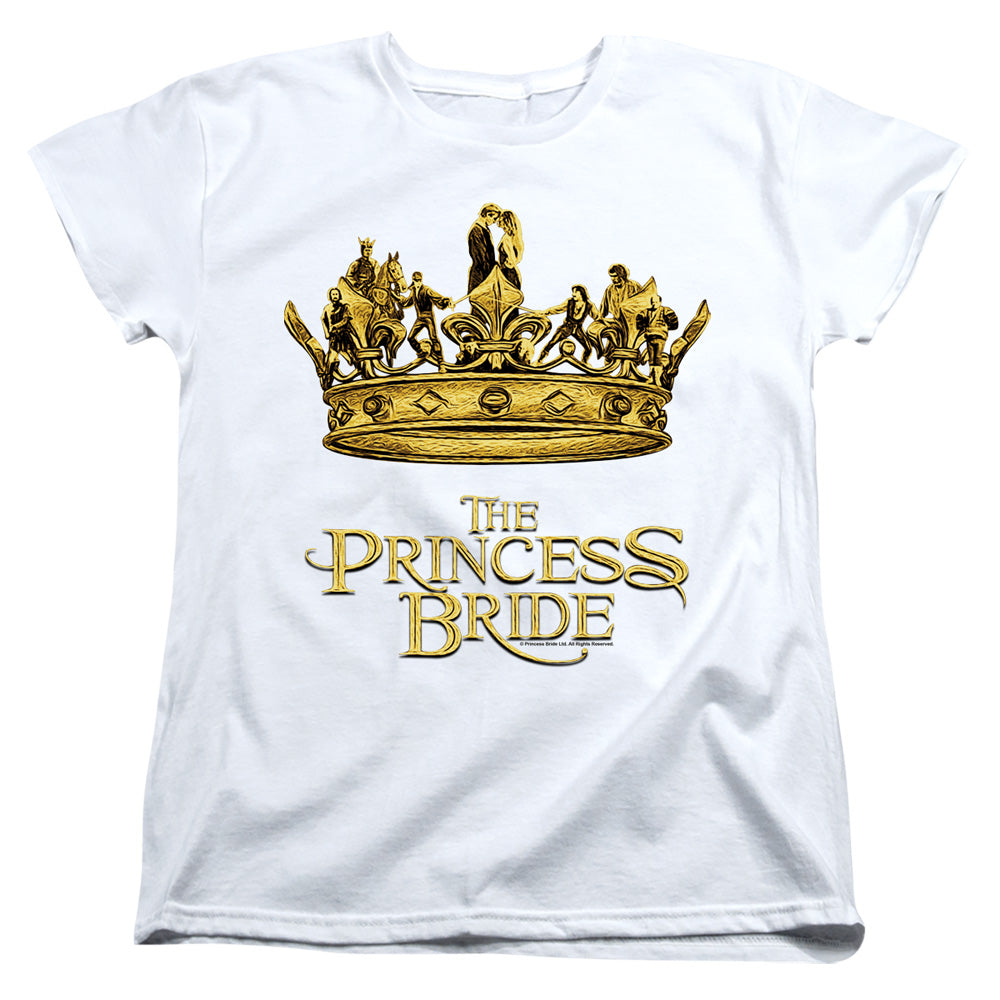 Princess Bride - Crown - Short Sleeve Womens Tee - White T-shirt