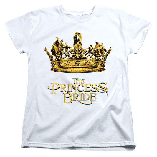 Princess Bride - Crown - Short Sleeve Womens Tee - White T-shirt