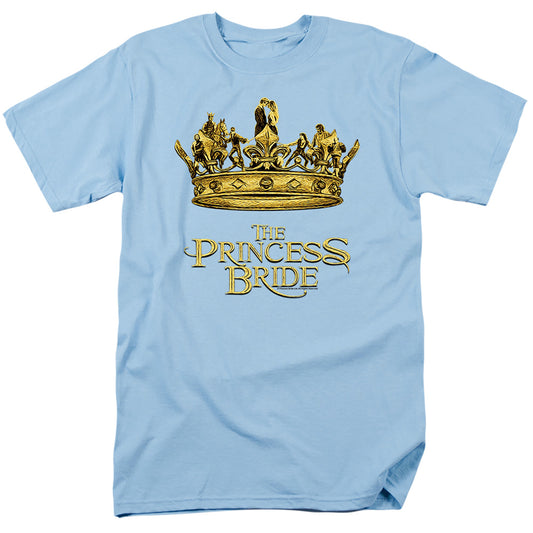 Princess Bride - Crown - Short Sleeve Adult 18/1 - Light Blue T-shirt