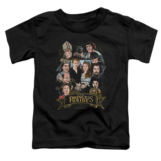 Princess Bride - Players - Short Sleeve Toddler Tee - Black T-shirt