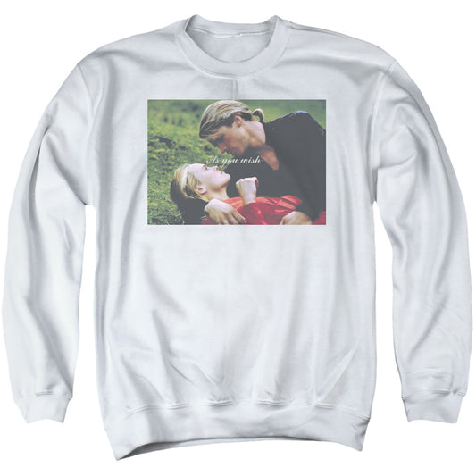 Princess Bride As You Wish - Adult Crewneck Sweatshirt - White