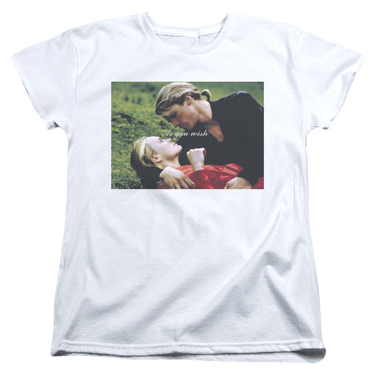 Princess Bride - As You Wish - Short Sleeve Womens Tee - White T-shirt
