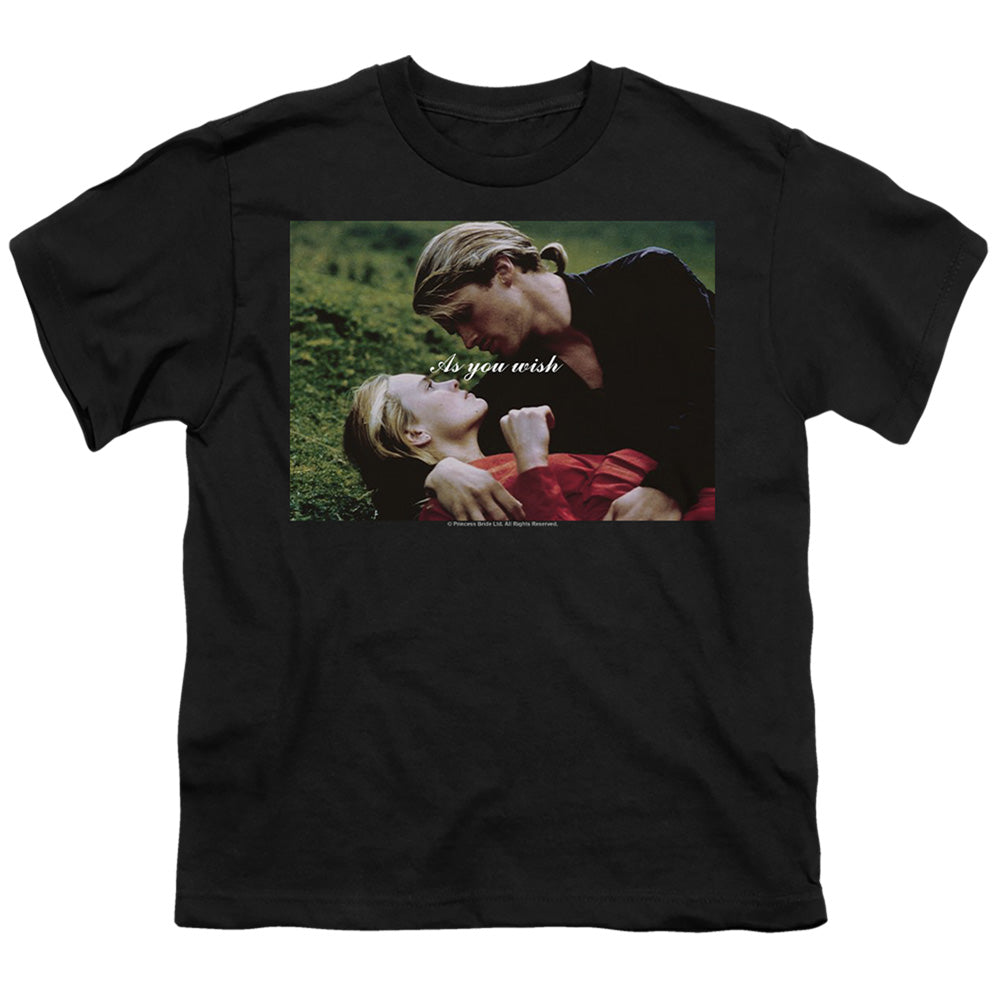 Princess Bride - As You Wish - Short Sleeve Youth 18/1 - Black T-shirt