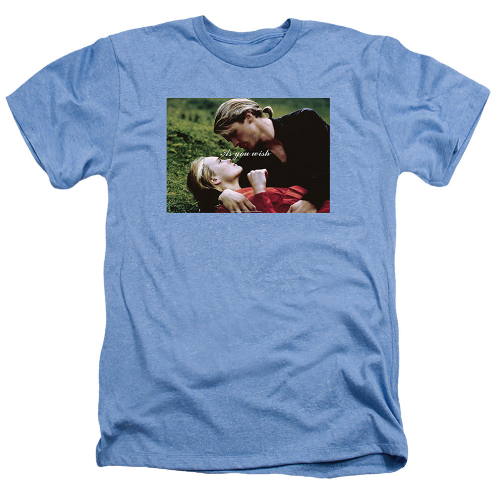 Princess Bride - As You Wish - Adult Heather - Light Blue