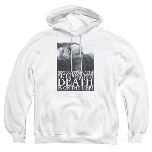 Princess Bride - Sicilian - Adult Pull-over Hoodie - White