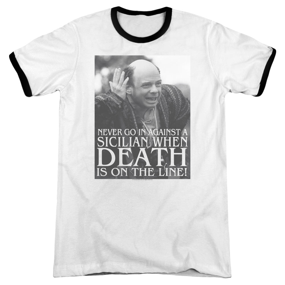 Princess Bride - Sicilian - Adult Ringer - White/black