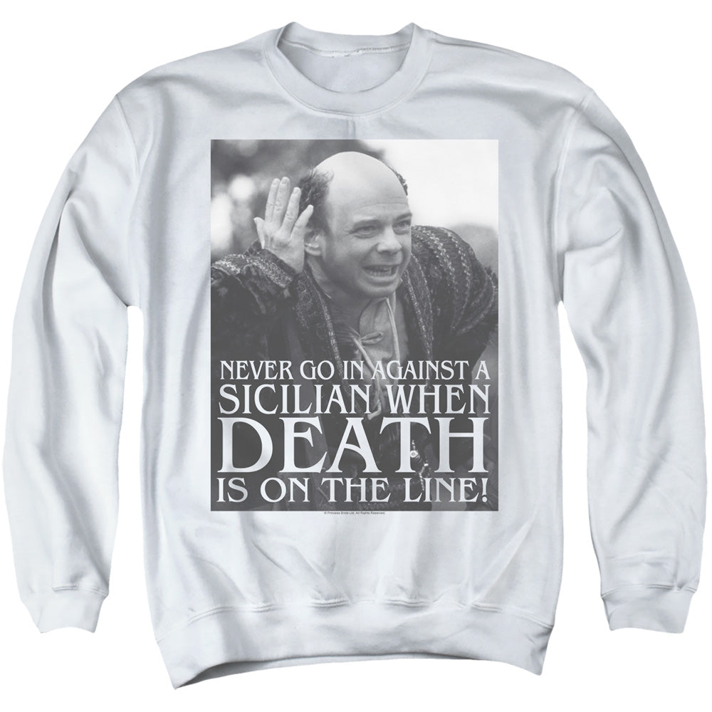 Princess Bride - Sicilian - Adult Crewneck Sweatshirt - White