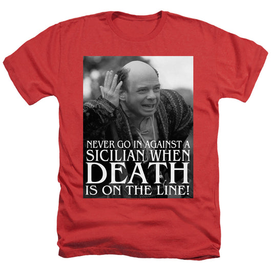 Princess Bride - Sicilian - Adult Heather - Red