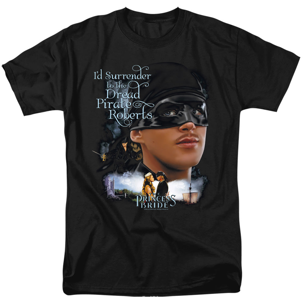 Princess Bride - Surrender - Short Sleeve Adult 18/1 - Black T-shirt