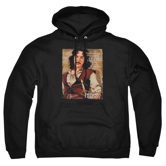 Princess Bride - Word - Adult Pull-over Hoodie - Black