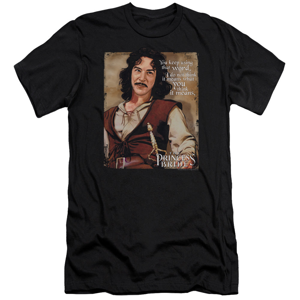 Pb - Word-premuim Canvas Adult Slim Fit 30/1 - Black