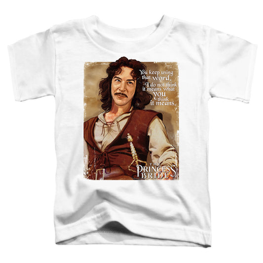 Princess Bride - Word - Short Sleeve Toddler Tee - White T-shirt