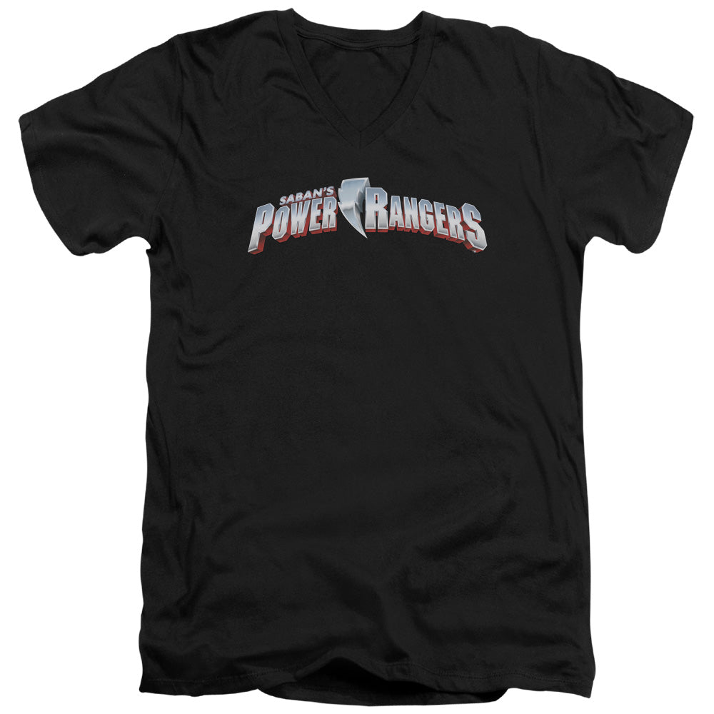 POWER RANGERS NEW LOGO-S/S ADULT T-Shirt