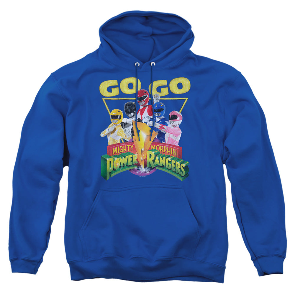Power Rangers - Go Go - Adult Pull-over Hoodie - Royal Blue
