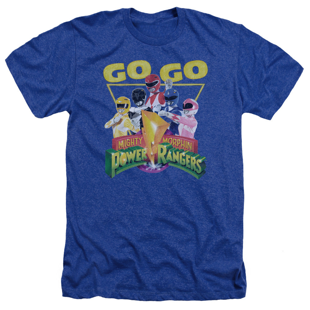 Power Rangers - Go Go - Adult Heather - Royal Blue